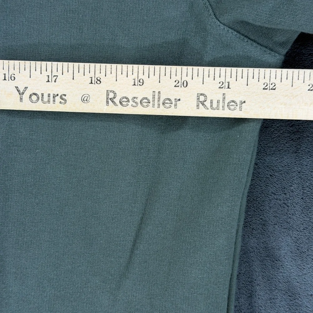 APC Rue Madame Paris Mens XXL Olive Green Sweatshirt Contrast Hem‎ RN 149947